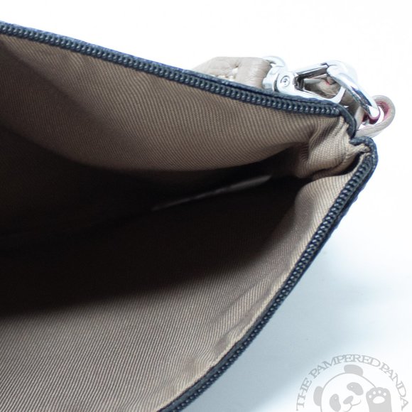 LODIS Mandala Design Multicolor Leather Wristlet Womens Bag Pouch Makeup Clutch - Picture 4 of 4